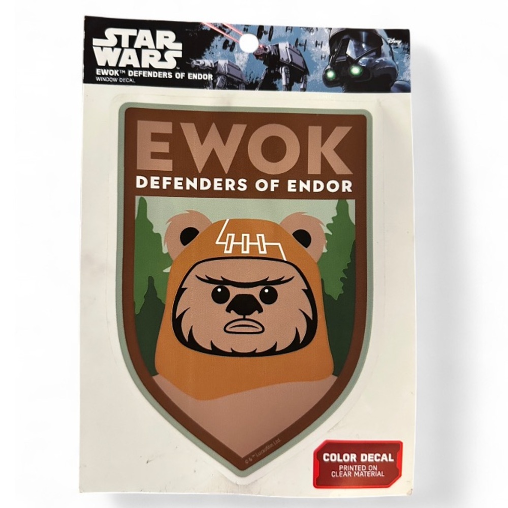 Ewok Defenders of Endor Star Wars vinyl window decal sticker
#StarWars